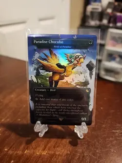 Paradise Chocobo - Birds of Paradise (Borderless) FIC 0483 Foil Promo - Image 1
