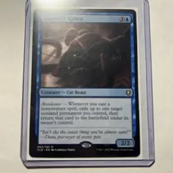 MTG Displacer Kitten (CLB) Battle For Baldur's Gate Regular Rare 063/361 - Image 1