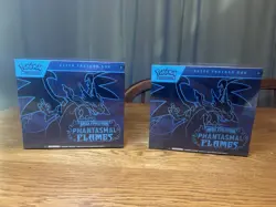 2x Phantasmal Flames Elite Trainer Box SEALED Pokemon TCG-Mega Evolution - Image 1