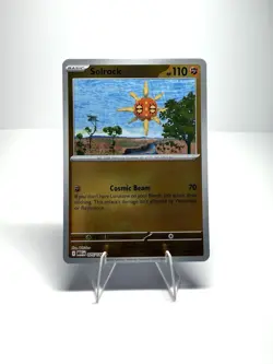 Pokemon TCG - Solrock 75/132 Mega Evolution Reverse Holo - NM - Image 1