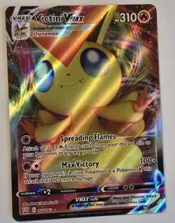 Victini VMAX - 022/163 Ultra Rare Battle Styles NM Pokemon TCG - Image 1