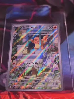 Pokemon Charmander SVP-044 Obsidian Flames ETB Promo Illustration Rare - Image 3