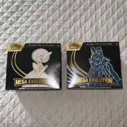 Pokemon Mega Evolution Elite Trainer Box ETB Set of 2 Sealed - Image 1