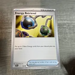 Energy Retrieval Pokemon Scarlet & Violet 171/198 - Image 1