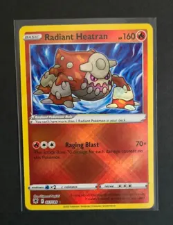 Radiant Heatran - 027/189 Astral Radiance SHINY Pokemon - NM/MINT - Image 1