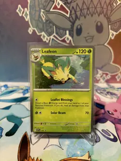 Pokemon TCG Leafeon SVP 170 Glaceon SVP 171 Prismatic Evolutions Promos SWIRLS🌀 - Image 1