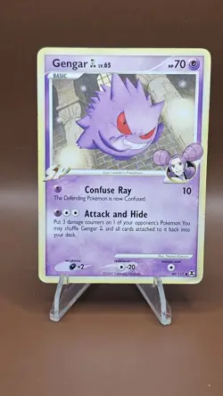 Pokemon TCG 2009 Gengar GL 40/111 Rising Rivals Regular HP - Image 1