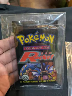 All HeavyU Team rocket Booster Pack Pokemon WOTC Art Set - Image 3