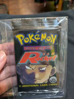 All HeavyU Team rocket Booster Pack Pokemon WOTC Art Set - Image 4