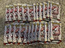 x24 Pokemon TCG Scarlet & Violet 151 Booster Pack Lot ENGLISH - Image 1