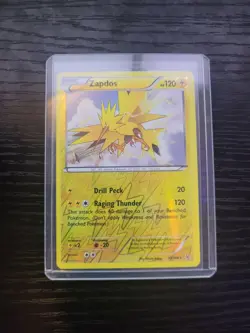 Pokemon TCG Zapdos 23/108 X&Y Roaring Skies Reverse Holo Rare VLP - Image 1