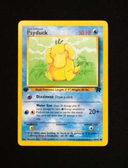 Pokemon TEAM ROCKET : Psyduck 1st Edition 65/82 PACK FRESH NM - Image 1