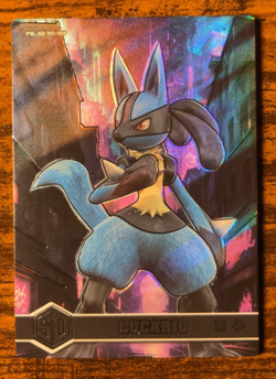 ?? Lucario PM-SD NO. 009 ?? Non-TCG Pokemon Eif Origin 3.0 ?? - Image 1