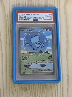 Pokemon Bubble Mew ex #232 Paldean Fates Special Illustration Rare SAR PSA 10 - Image 1
