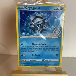 Cryogonal 43/203 Holiday Calendar Sealed Holo Common Pokemon Light Play+ - Image 1