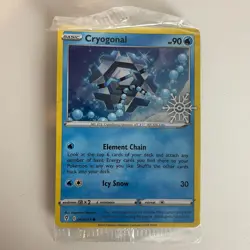 Cryogonal 43/203 Holiday Calendar Sealed Holo Common Pokemon Light Play+ - Image 3