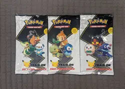 Pokemon TCG | First Partner Pack | Lot Of 3 | Sinnoh, Unova, Alola 820650809651 - Image 1