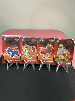 Pokemon Kanto Series Normal Type Pokemon (Ratatta!) - Full House 2025 - NM! - Image 1