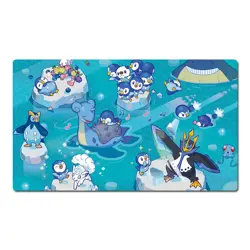 Piplup Board Game Pokemon Table Playmat Card Play Mat TCG CCG Pad Mousepad - Image 1