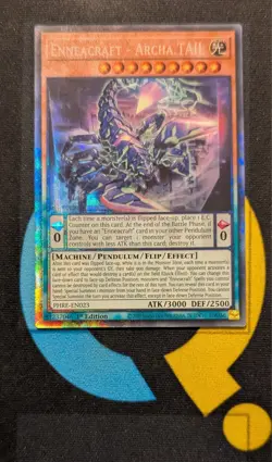 PHRE-EN023 Enneacraft - Archa.TAIL Collector's Rare 1st Edition YuGiOh - Image 1