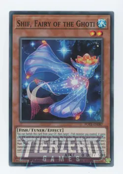Yugioh POTE-EN087 - Shif, Fairy of the Ghoti - Super Rare - Image 1
