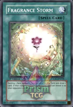 1st Ed Fragrance Storm CSOC-EN058 Yugioh - Image 1