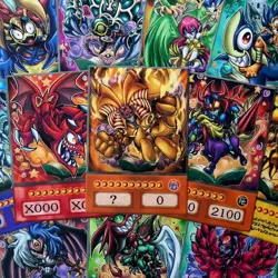 Yugioh Anime Style 20 Card Set - Ultimate Toons (Exodia, Egyptian Gods, Etc) - Image 1
