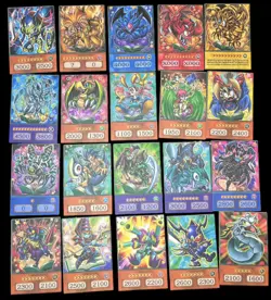 Yugioh Anime Style 20 Card Set - Ultimate Toons (Exodia, Egyptian Gods, Etc) - Image 2