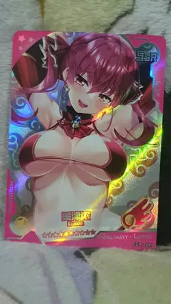 GODDESS STORY GIRL PARTY LIMITED SSR-048 KURAGE ANIME WAIFU CARD - Image 1