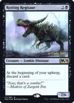Rotting Regisaur -Foil Light Play MTG Promos: Prerelease Cards - Image 1