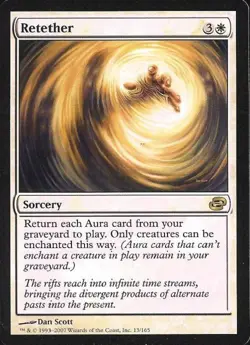 Retether -Foil Medium Play MTG Planar Chaos - Image 1