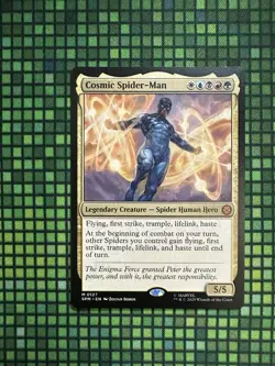 MTG Cosmic Spider-Man #0127 Mythic Marvel’s Spider-Man (SPM) - Image 1