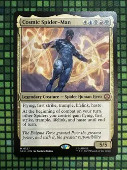 MTG Cosmic Spider-Man #0127 Mythic Marvel’s Spider-Man (SPM) - Image 2