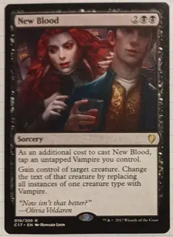 MTG New Blood C17 19/309 NM Rare Commander 2017 - Image 1