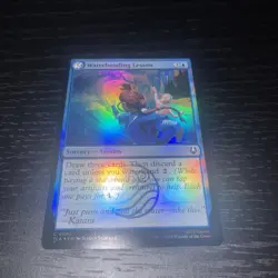 Waterbending Lesson Foil 80 Avatar The Last Airbender Magic the Gathering - Image 1