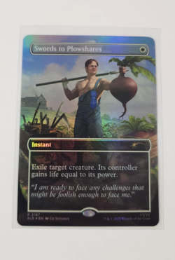 Secret Lair x The Office Dwight's Destiny Swords to Plowshares FOIL - Image 1
