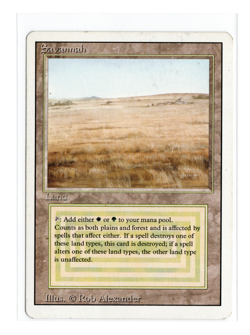MTG - Savannah - Normal - Revised Edition - LP - Image 1