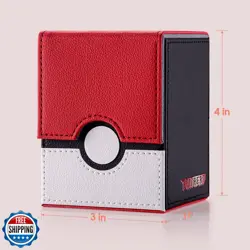 tombert 150+ Premium Deck Box Case for PTCG, MTG, Large Capacity - Image 2