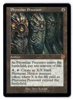 Phyrexian Processor NM* RETRO The Brother's War ENGLISH 39 mtg -UnltdCards - Image 1