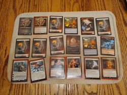 Magic: The Gathering 2024 Blame Game Commander Deck w/ Dragon Shield Sleeves 630509892563 - Image 1