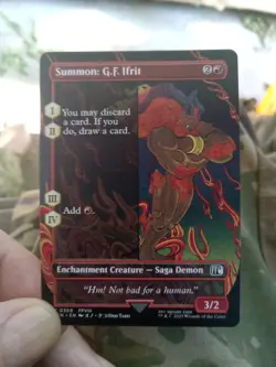 Summon: G.F. Ifrit (Borderless) Final Fantasy Regular Pack Fresh - Image 1
