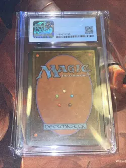 Helm Of Obedience X1 Mtg Alliances Nm CGC Graded 8.5 - Image 2