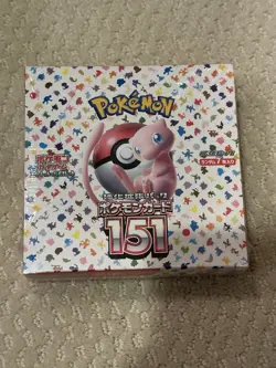 Pokemon 151 Booster Box Sv2a Japanese factory sealed new jp jpn - Image 1