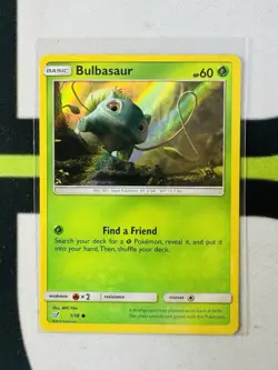 Bulbasaur 1/18 Detective Pikachu Holo Pokemon Card - Image 1