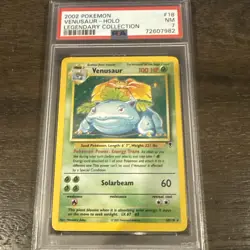 2002 POKEMON #18 VENUSAUR HOLO LEGENDARY COLLECTION PSA 7 - Image 2