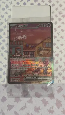 Pokemon TCG 151 UPC Promo Set Mew 053, Mewtwo 052, Metal Mew 205 New Sealed - Image 2