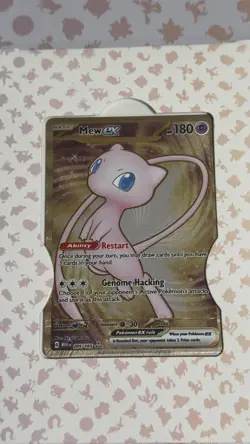 Pokemon TCG 151 UPC Promo Set Mew 053, Mewtwo 052, Metal Mew 205 New Sealed - Image 4