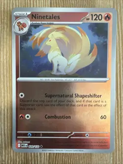 Ninetales 020/132 Uncommon Reverse Holo - Pokemon TCG Mega Evolution - NM - Image 1