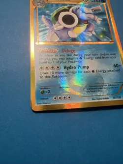 Pokemon Secret Rare Blastoise 137/135 Plasma Storm Shiny Lightly Played - Image 5