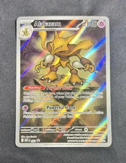 Alakazam 009 ETB Promo Mega Evolutions Pokemon TCG NM - Image 1
